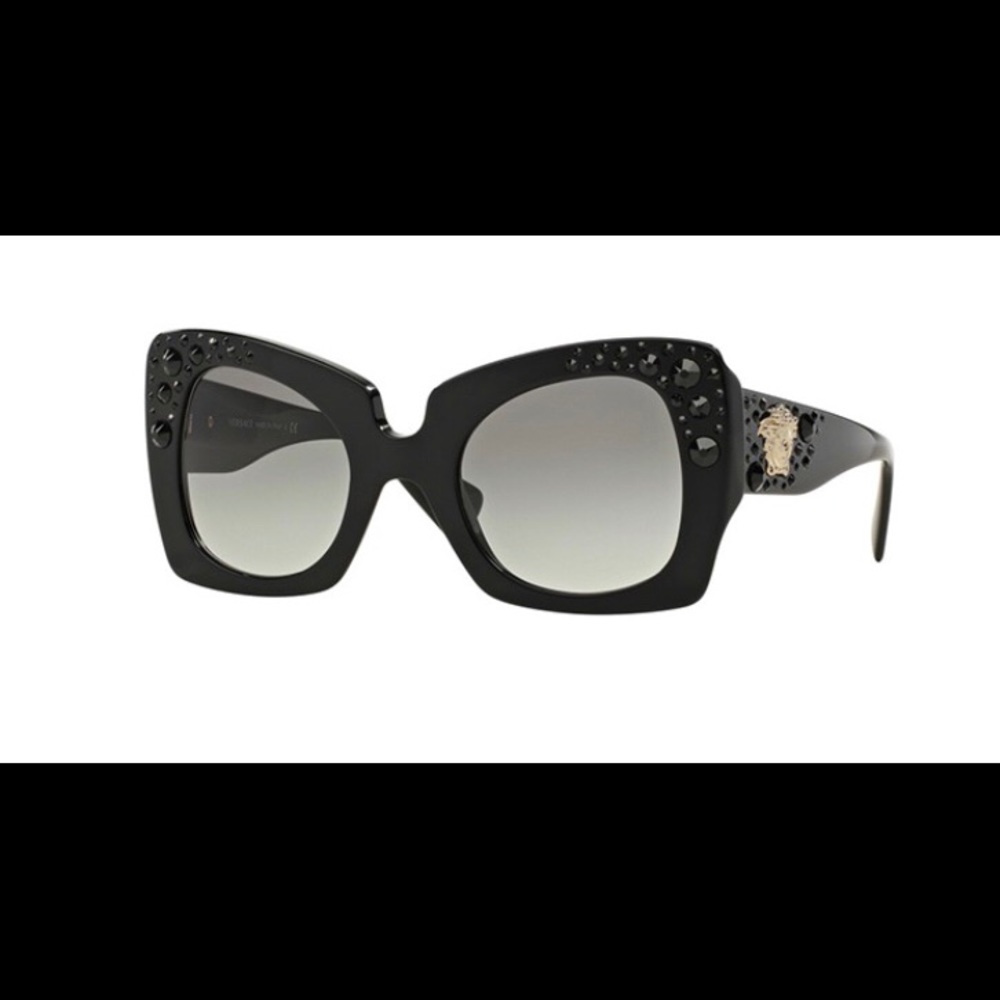 Versace Crystal Charm Sunglasses